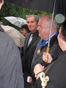 Bob Moncur, Lord Mayor and party
