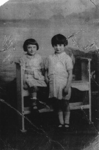 Christina and Mary Gazzilli Junior as children