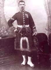 Private Lawson of the Gordon Highlanders
