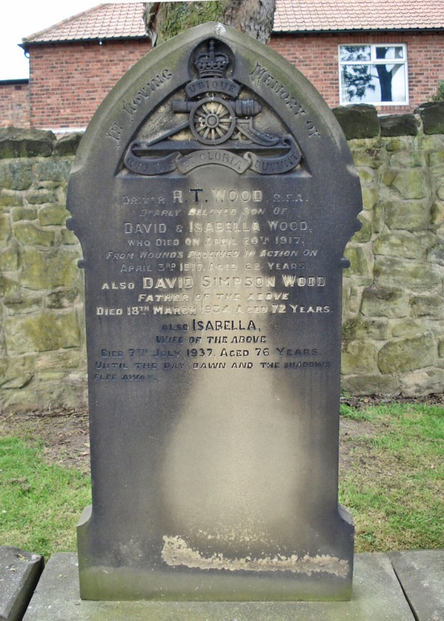 Robert Wood's grave